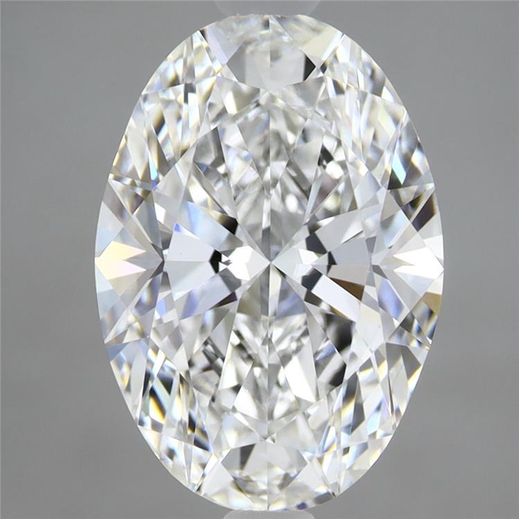 3.10 Carat Oval Shaped, Ideal Cut, D Color, VVS2 Clarity, IGI Certified Lab Grown Diamond