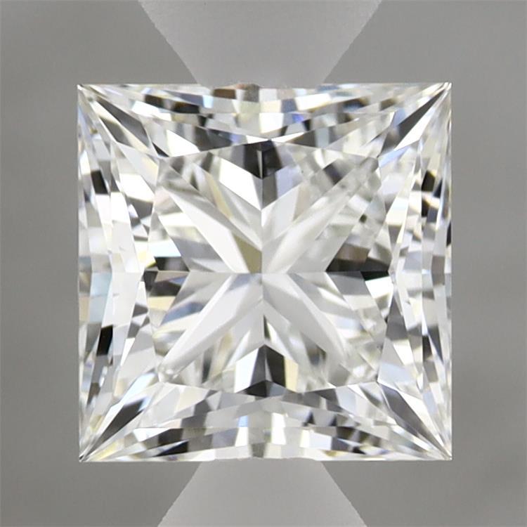 1.72 Carat Princess Shaped, Ideal Cut, E Color, VVS2 Clarity, IGI Certified Lab Grown Diamond