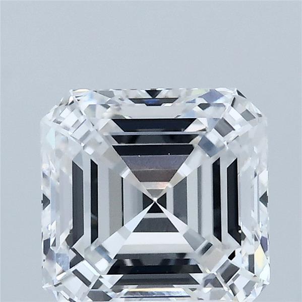2.02 Carat Asscher Shaped, Ideal Cut, D Color, VVS1 Clarity, IGI Certified Lab Grown Diamond