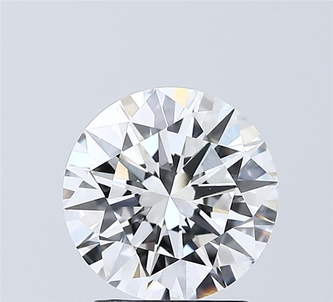 2.00 Carat Round Shaped, Excellent Cut, E Color, VVS2 Clarity, IGI Certified Lab Grown Diamond