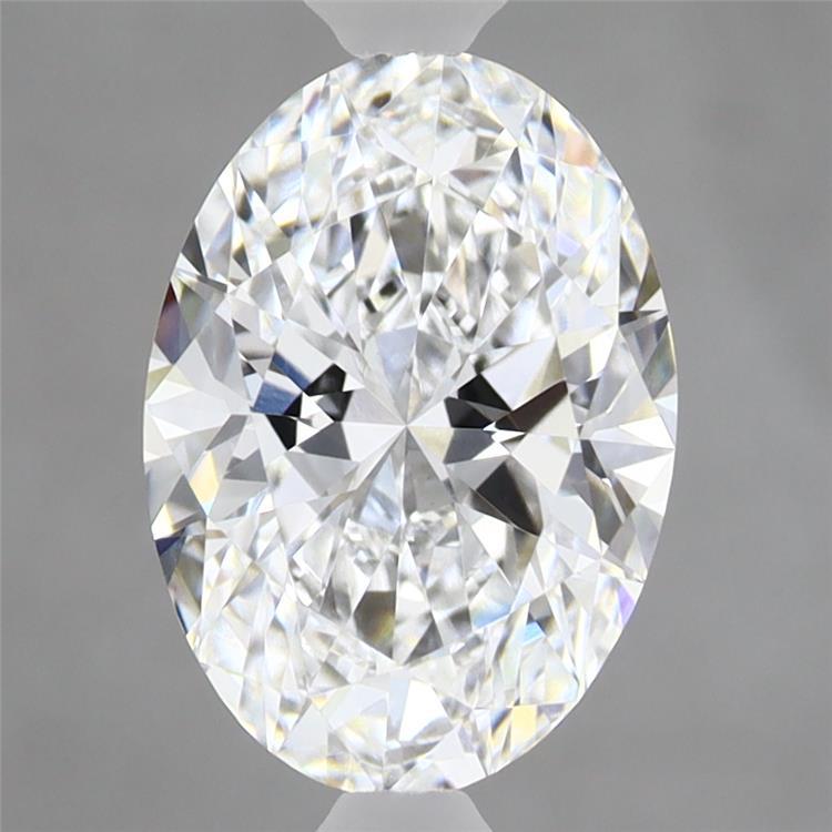 2.10 Carat Oval Shaped, Ideal Cut, D Color, VVS2 Clarity, IGI Certified Lab Grown Diamond