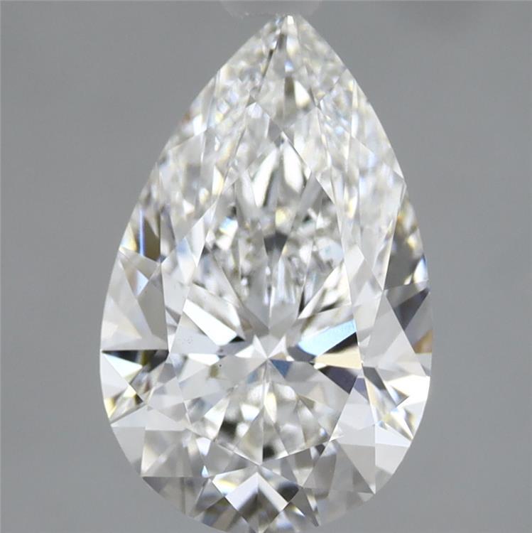 2.43 Carat Pear Shaped, Ideal Cut, E Color, VVS2 Clarity, IGI Certified Lab Grown Diamond