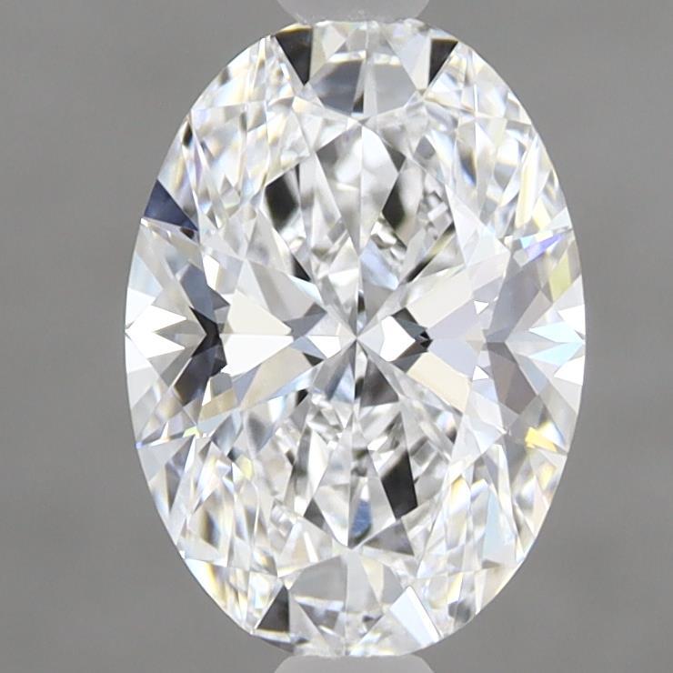 1.45 Carat Oval Shaped, Ideal Cut, D Color, VVS1 Clarity, IGI Certified Lab Grown Diamond