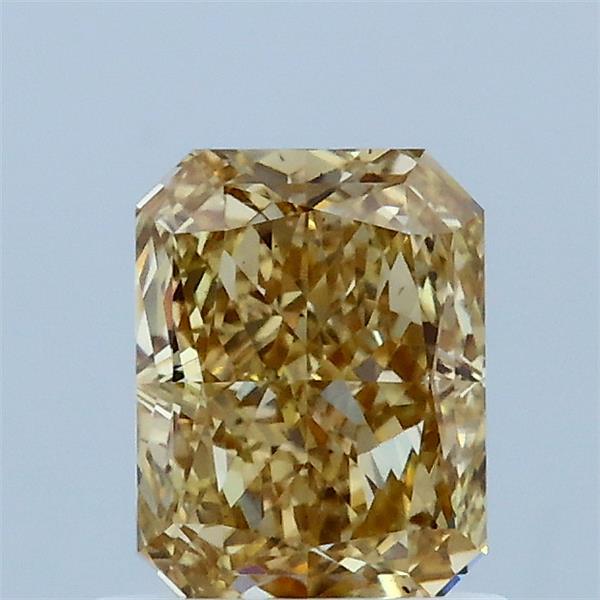 1.01 Carat Radiant Shaped, Ideal Cut, FANCY YELLOW Color, VS2 Clarity, IGI Certified Lab Grown Diamond