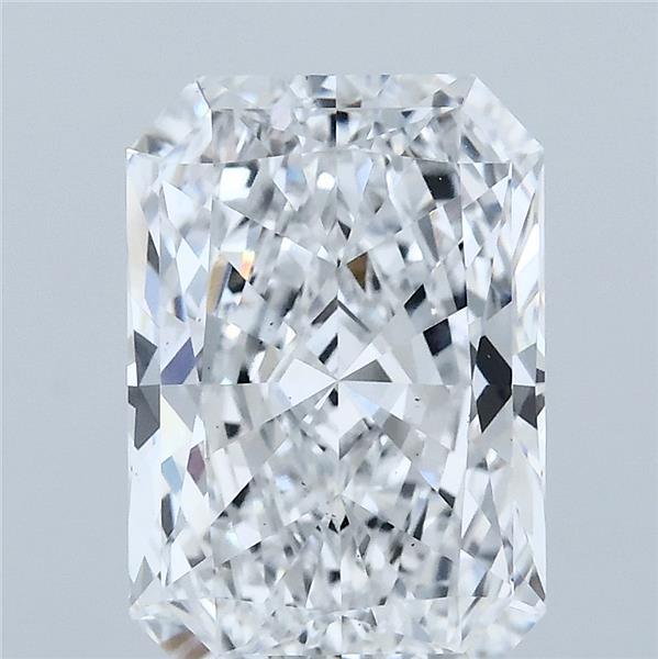 3.50 Carat Radiant Shaped, Ideal Cut, D Color, VS1 Clarity, IGI Certified Lab Grown Diamond
