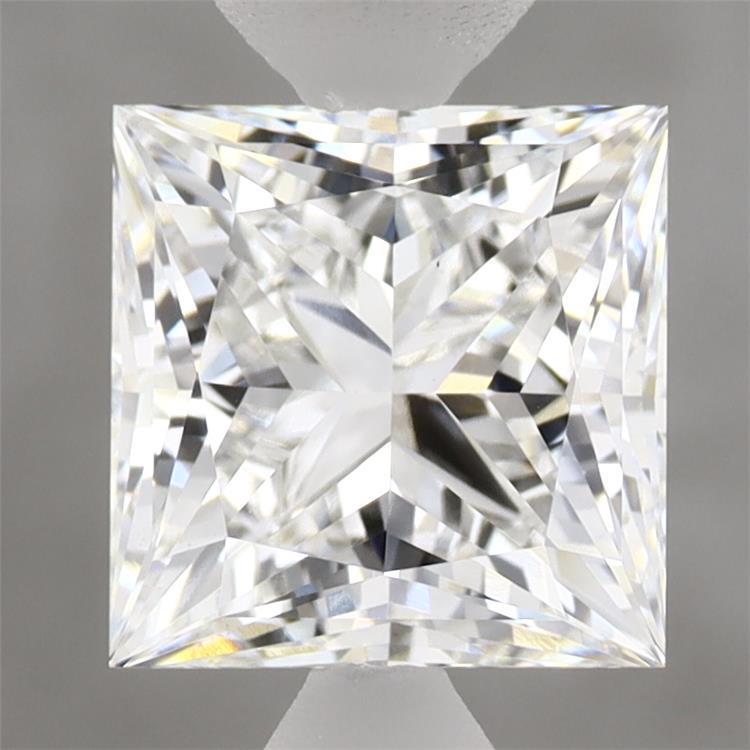 2.82 Carat Princess Shaped, Ideal Cut, E Color, VS1 Clarity, IGI Certified Lab Grown Diamond