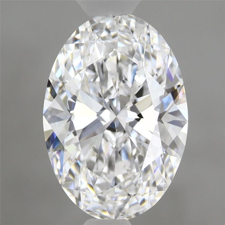 1.58 Carat Oval Shaped, Ideal Cut, D Color, VVS2 Clarity, IGI Certified Lab Grown Diamond