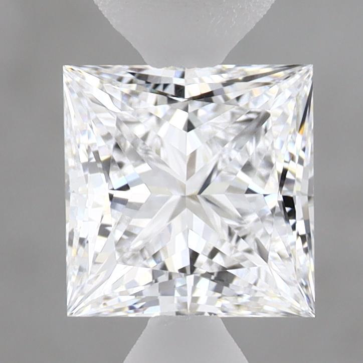 1.48 Carat Princess Shaped, Ideal Cut, D Color, VVS2 Clarity, IGI Certified Lab Grown Diamond