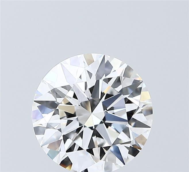 2.01 Carat Round Shaped, Ideal Cut, D Color, VVS2 Clarity, IGI Certified Lab Grown Diamond