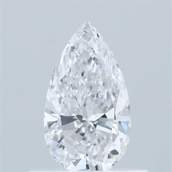 0.52 Carat Pear Shaped, Ideal Cut, D Color, VVS2 Clarity, IGI Certified Lab Grown Diamond