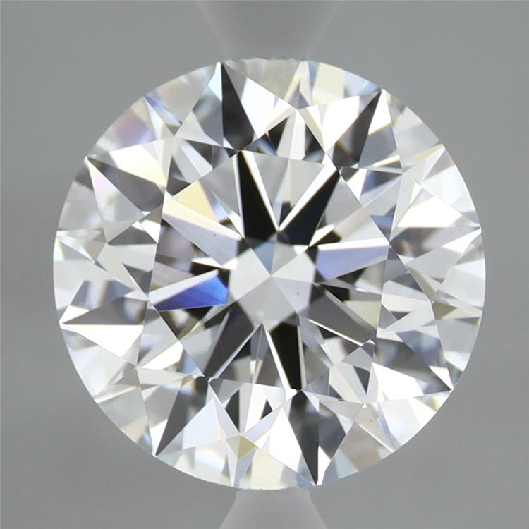 3.03 Carat Round Shaped, Excellent Cut, E Color, VVS2 Clarity, IGI Certified Lab Grown Diamond