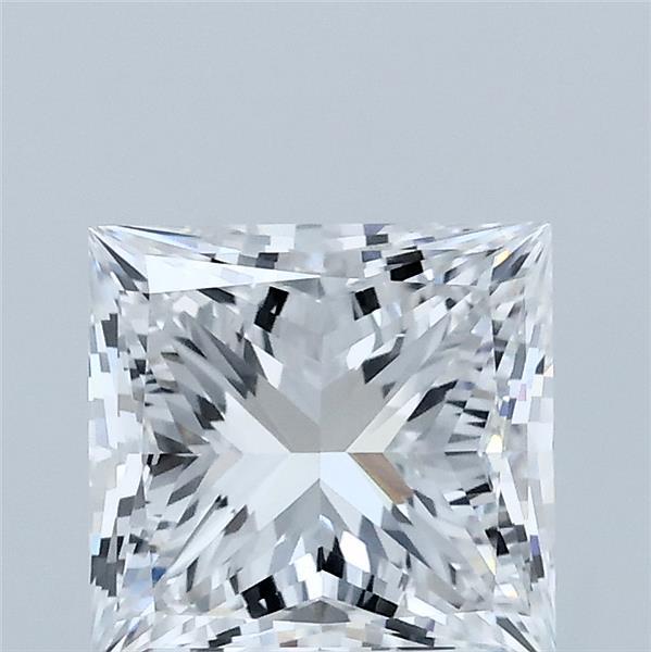 2.00 Carat Princess Shaped, Excellent Cut, D Color, VS1 Clarity, IGI Certified Lab Grown Diamond