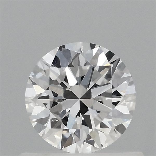 0.56 Carat Round Shaped, Excellent Cut, E Color, VVS2 Clarity, IGI Certified Lab Grown Diamond