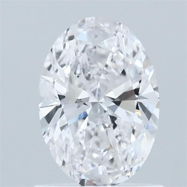0.94 Carat Oval Shaped, Ideal Cut, D Color, VVS2 Clarity, IGI Certified Lab Grown Diamond