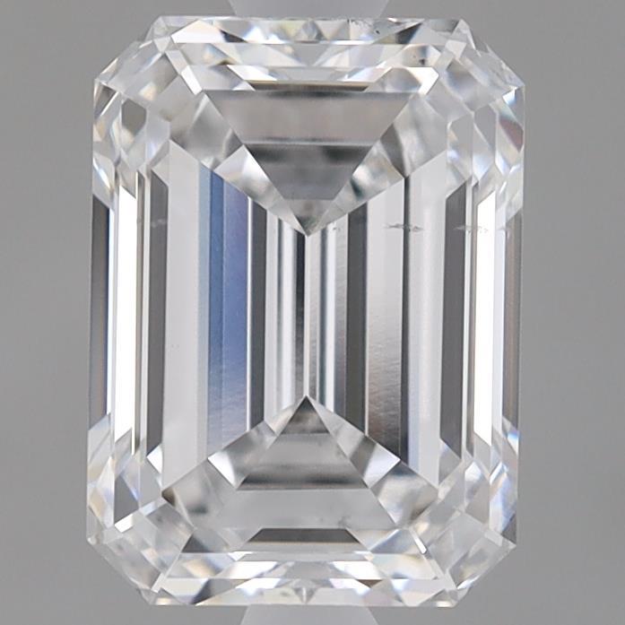 1.43 Carat Emerald Shaped, Ideal Cut, D Color, VS2 Clarity, IGI Certified Lab Grown Diamond