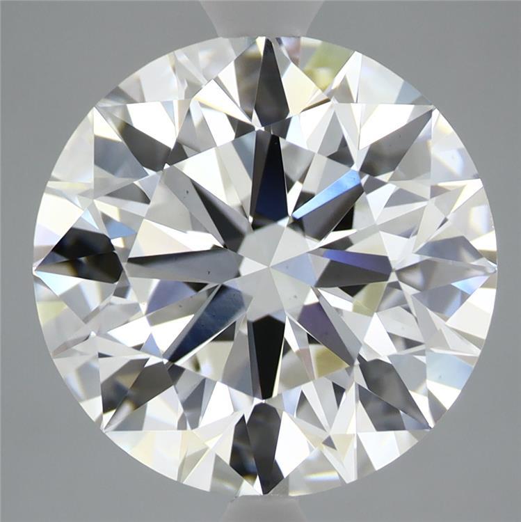 5.44 Carat Round Shaped, Ideal Cut, G Color, VS1 Clarity, IGI Certified Lab Grown Diamond