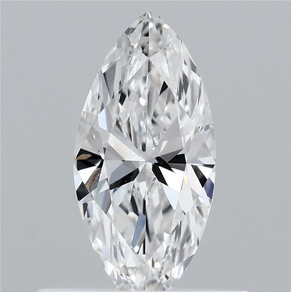 0.46 Carat Marquise Shaped, Ideal Cut, D Color, VVS2 Clarity, IGI Certified Lab Grown Diamond