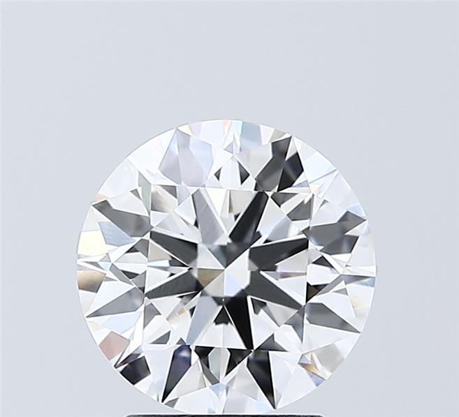 2.05 Carat Round Shaped, Ideal Cut, E Color, VVS2 Clarity, IGI Certified Lab Grown Diamond