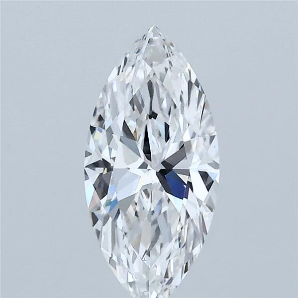 0.78 Carat Marquise Shaped, Ideal Cut, D Color, VVS2 Clarity, IGI Certified Lab Grown Diamond