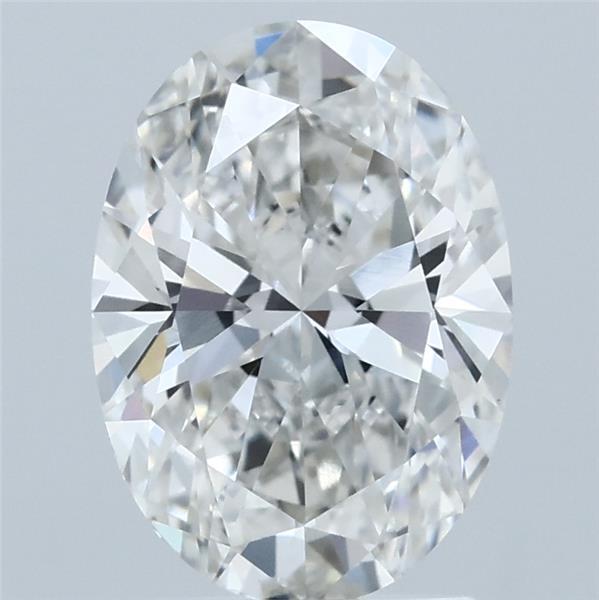 2.01 Carat Oval Shaped, Ideal Cut, G Color, VVS2 Clarity, IGI Certified Lab Grown Diamond
