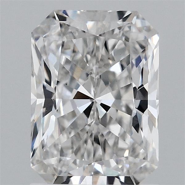 1.51 Carat Radiant Shaped, Ideal Cut, F Color, VS1 Clarity, IGI Certified Lab Grown Diamond