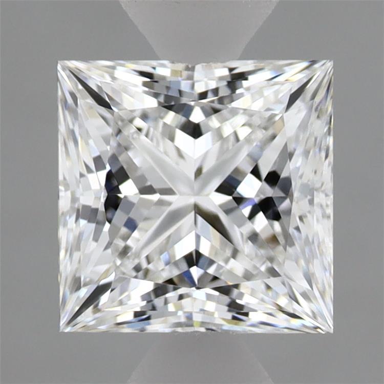 1.88 Carat Princess Shaped, Ideal Cut, E Color, VVS2 Clarity, IGI Certified Lab Grown Diamond