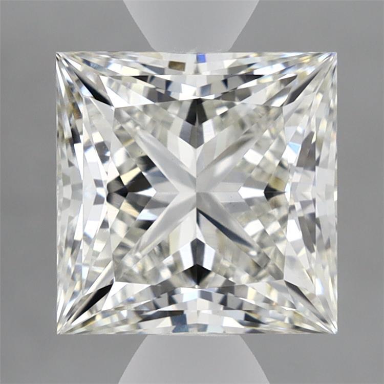 3.03 Carat Princess Shaped, Ideal Cut, G Color, VS1 Clarity, IGI Certified Lab Grown Diamond
