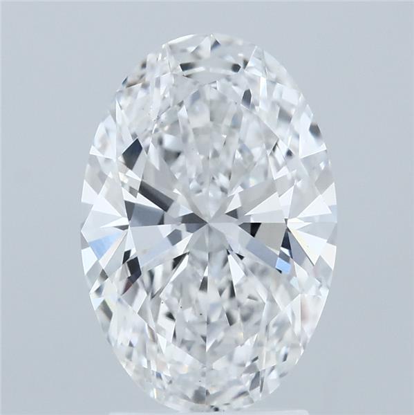 2.51 Carat Oval Shaped, Ideal Cut, E Color, VS1 Clarity, IGI Certified Lab Grown Diamond