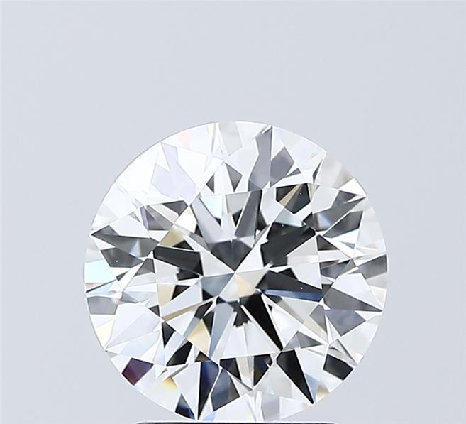 2.06 Carat Round Shaped, Ideal Cut, E Color, VVS2 Clarity, IGI Certified Lab Grown Diamond