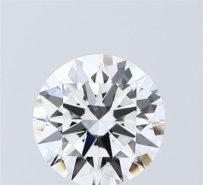 2.01 Carat Round Shaped, Ideal Cut, E Color, VVS2 Clarity, IGI Certified Lab Grown Diamond