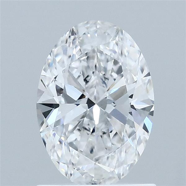 1.09 Carat Oval Shaped, Ideal Cut, D Color, VVS2 Clarity, IGI Certified Lab Grown Diamond