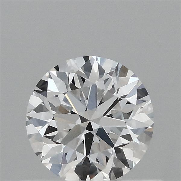 0.53 Carat Round Shaped, Very Good Cut, D Color, VS1 Clarity, IGI Certified Lab Grown Diamond
