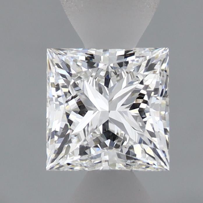 0.94 Carat Princess Shaped, Ideal Cut, E Color, VVS2 Clarity, IGI Certified Lab Grown Diamond