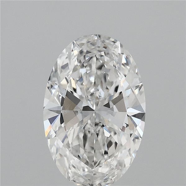 2.50 Carat Oval Shaped, Ideal Cut, F Color, VVS1 Clarity, IGI Certified Lab Grown Diamond
