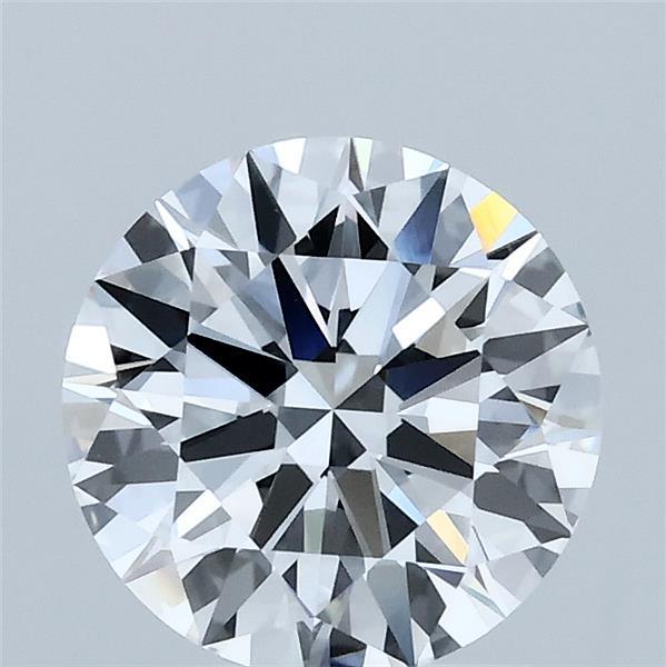 1.72 Carat Round Shaped, Ideal Cut, D Color, VVS2 Clarity, IGI Certified Lab Grown Diamond