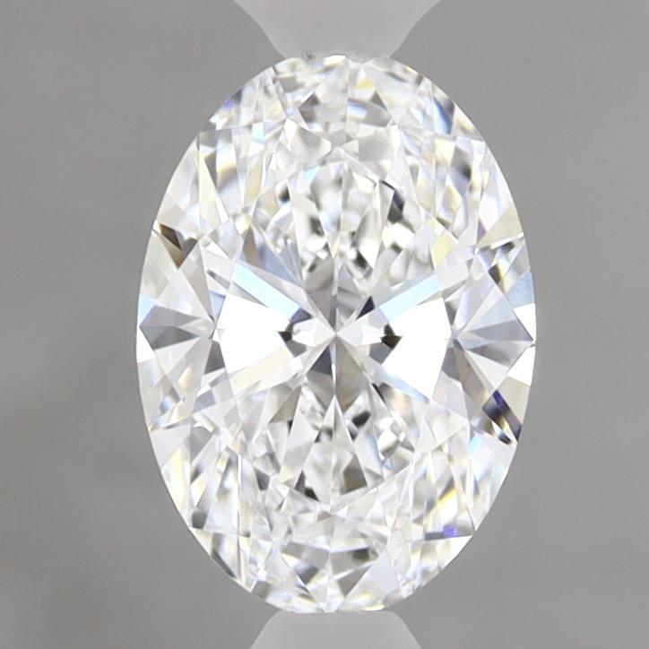 0.97 Carat Oval Shaped, Ideal Cut, D Color, VVS2 Clarity, IGI Certified Lab Grown Diamond