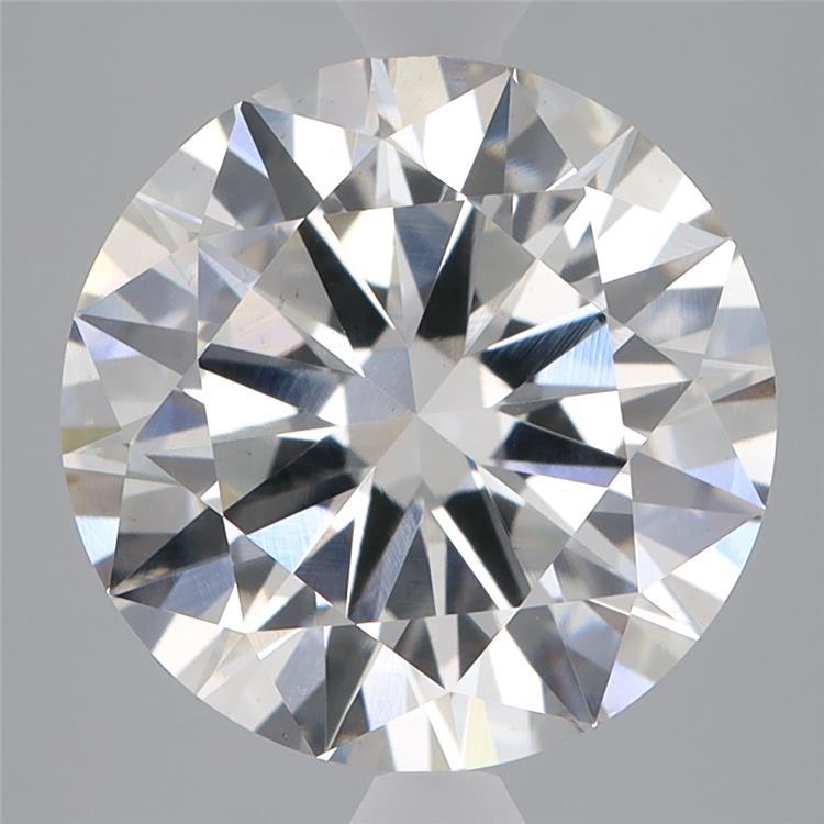 5.04 Carat Round Shaped, Very Good Cut, H Color, VS1 Clarity, IGI Certified Lab Grown Diamond