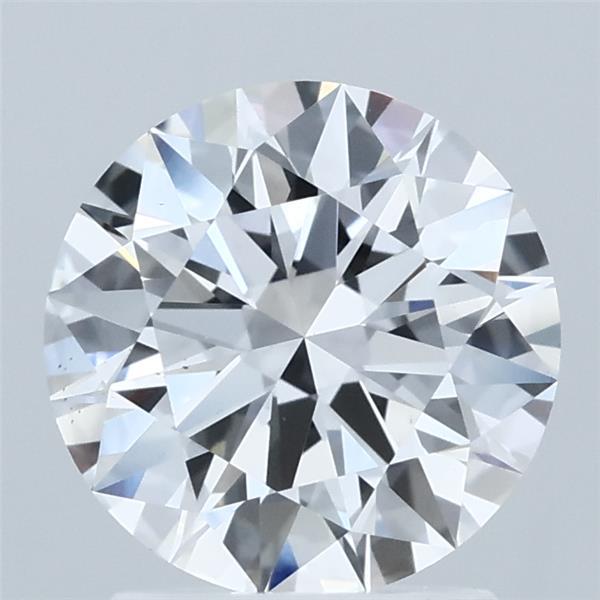 1.87 Carat Round Shaped, Ideal Cut, D Color, VS1 Clarity, IGI Certified Lab Grown Diamond