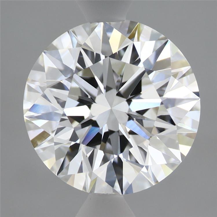 2.85 Carat Round Shaped, Excellent Cut, E Color, VVS2 Clarity, IGI Certified Lab Grown Diamond