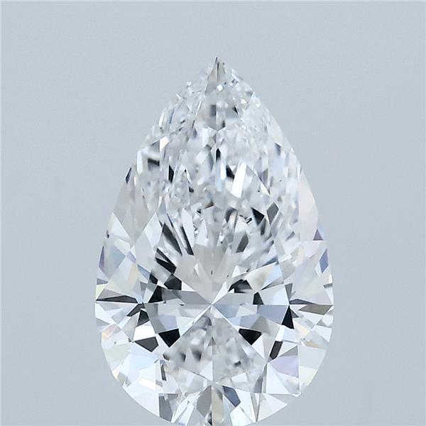 2.02 Carat Pear Shaped, Ideal Cut, D Color, VS1 Clarity, IGI Certified Lab Grown Diamond