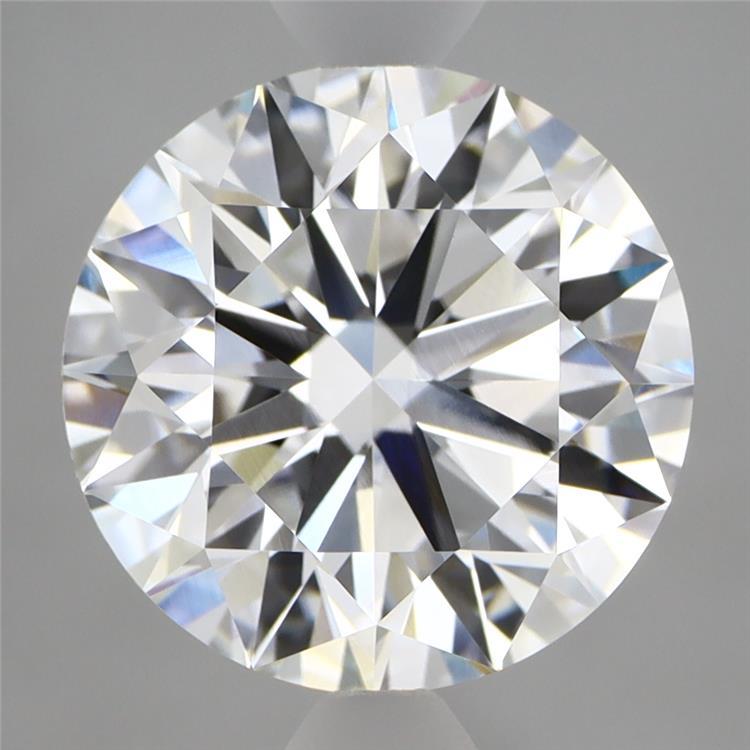 4.57 Carat Round Shaped, Ideal Cut, D Color, VVS2 Clarity, IGI Certified Lab Grown Diamond