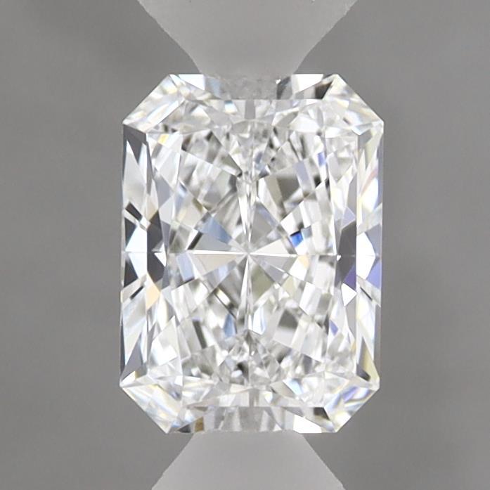 0.76 Carat Radiant Shaped, Ideal Cut, D Color, VVS2 Clarity, IGI Certified Lab Grown Diamond