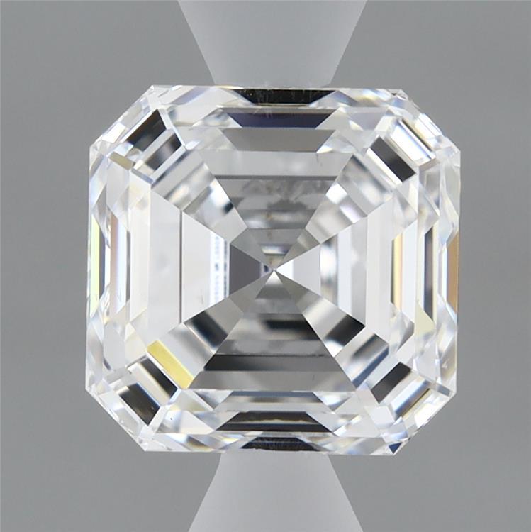 1.51 Carat Asscher Shaped, Ideal Cut, D Color, VS2 Clarity, IGI Certified Lab Grown Diamond