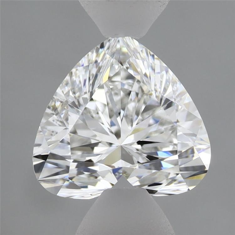 1.58 Carat Heart Shaped, Ideal Cut, E Color, VVS2 Clarity, IGI Certified Lab Grown Diamond