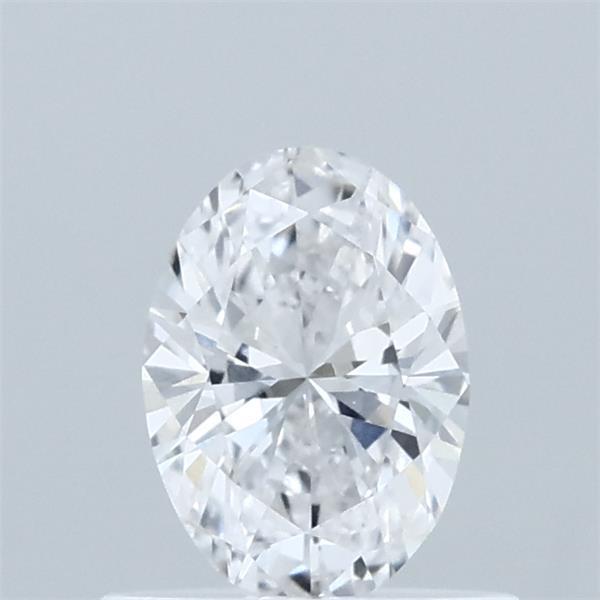 0.54 Carat Oval Shaped, Ideal Cut, D Color, VVS2 Clarity, IGI Certified Lab Grown Diamond