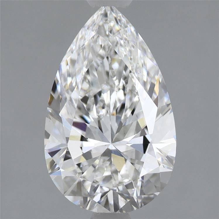 1.87 Carat Pear Shaped, Ideal Cut, E Color, VS1 Clarity, IGI Certified Lab Grown Diamond