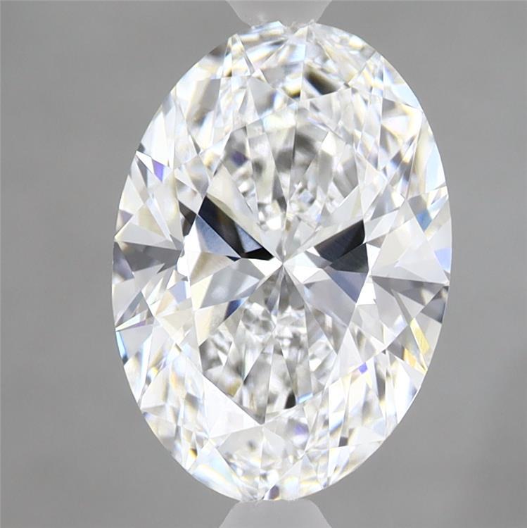 2.28 Carat Oval Shaped, Ideal Cut, D Color, VVS2 Clarity, IGI Certified Lab Grown Diamond