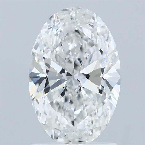 1.50 Carat Oval Shaped, Ideal Cut, E Color, VVS1 Clarity, IGI Certified Lab Grown Diamond