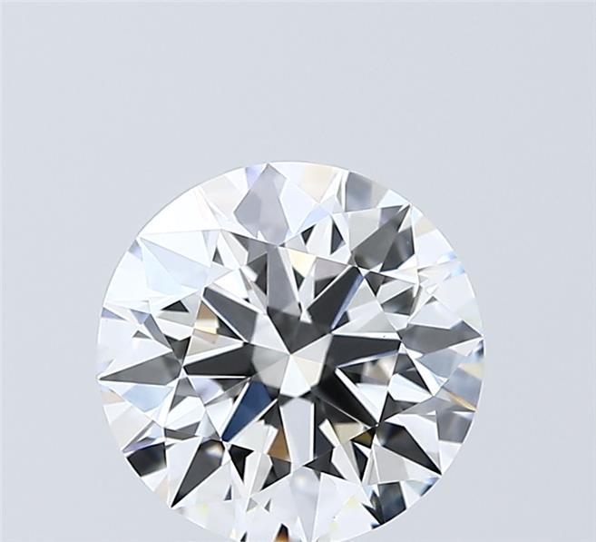 2.04 Carat Round Shaped, Ideal Cut, D Color, VVS2 Clarity, IGI Certified Lab Grown Diamond