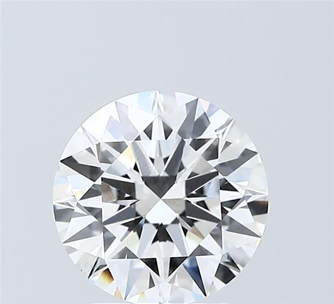2.02 Carat Round Shaped, Ideal Cut, E Color, VVS2 Clarity, IGI Certified Lab Grown Diamond
